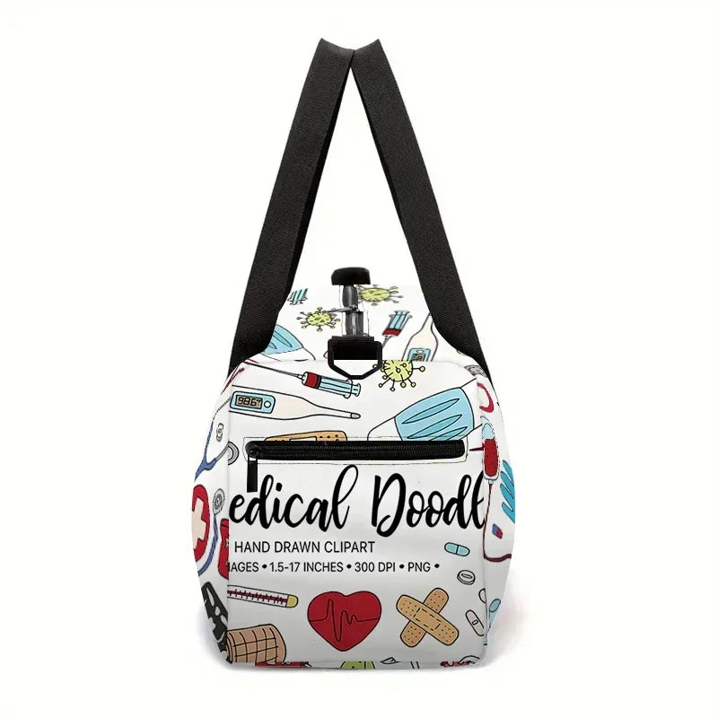 Medical Doodle Kids Duffel