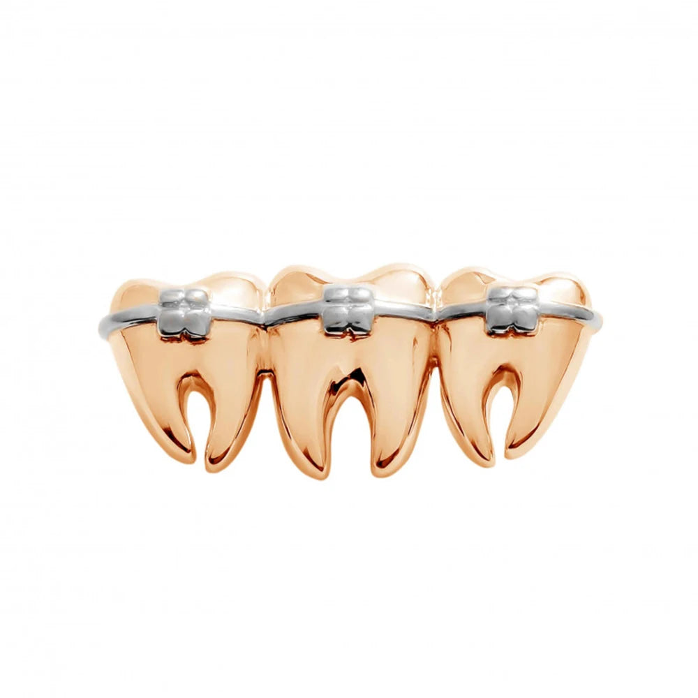Tooth-Shaped Medical Brooch Pin