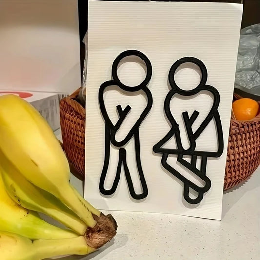 Funny Restroom Door Signs