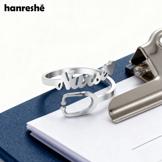 Adjustable Nurse Open Ring