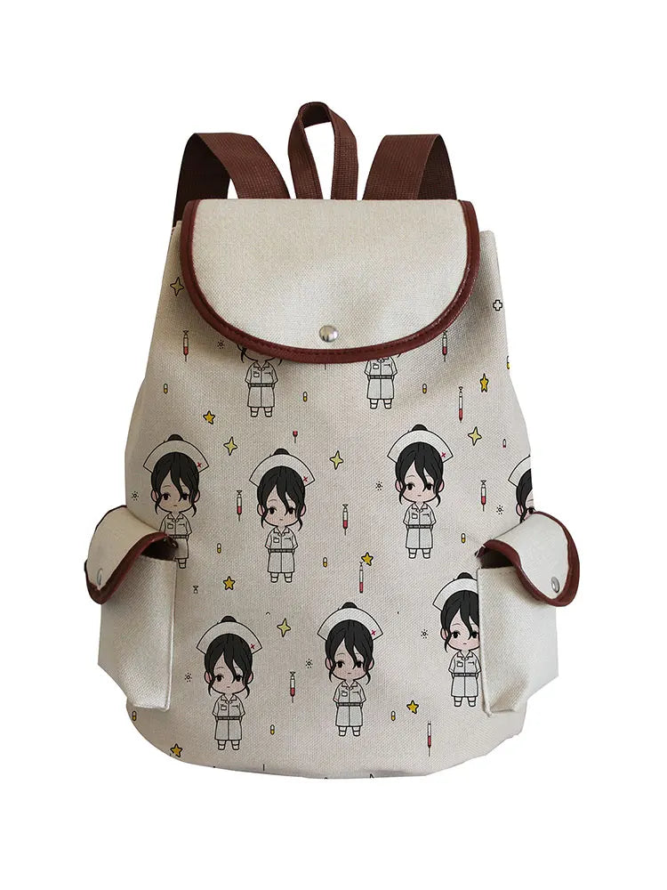 Nurse Print Laptop Backpack