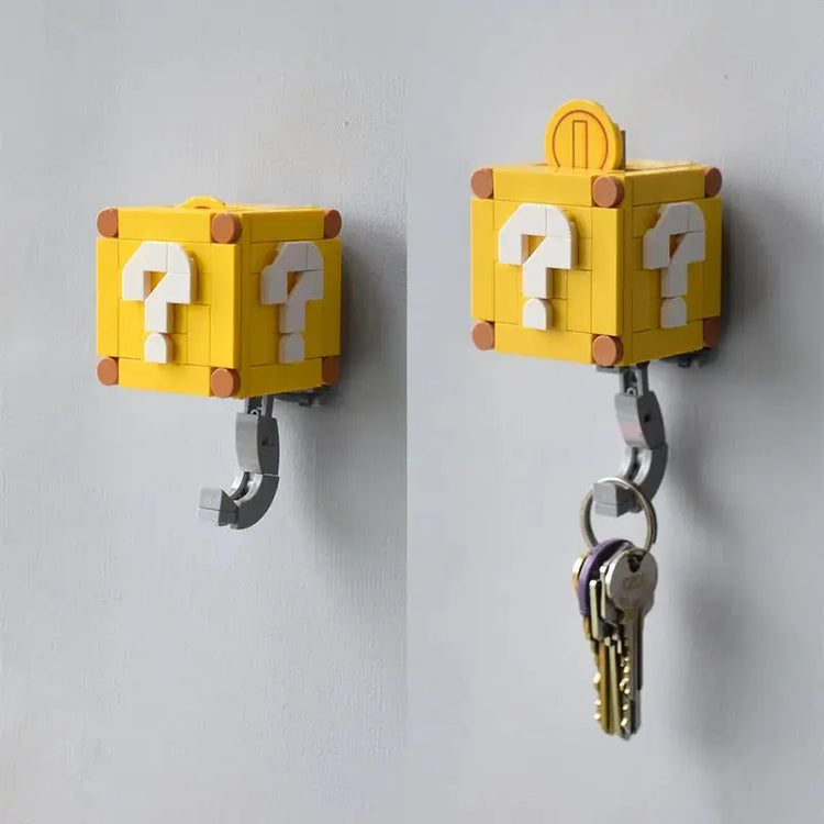 Coin Building Blocks Keychain Set