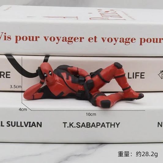 6 Desk Decoration Deadpool Car Home Office 8Cm X-MAN Funny Cute Figure Model Toys