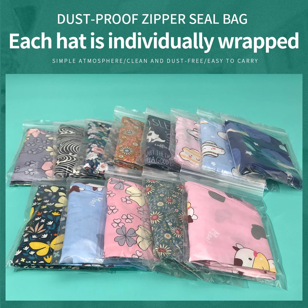 Printed Cotton Scrub Cap