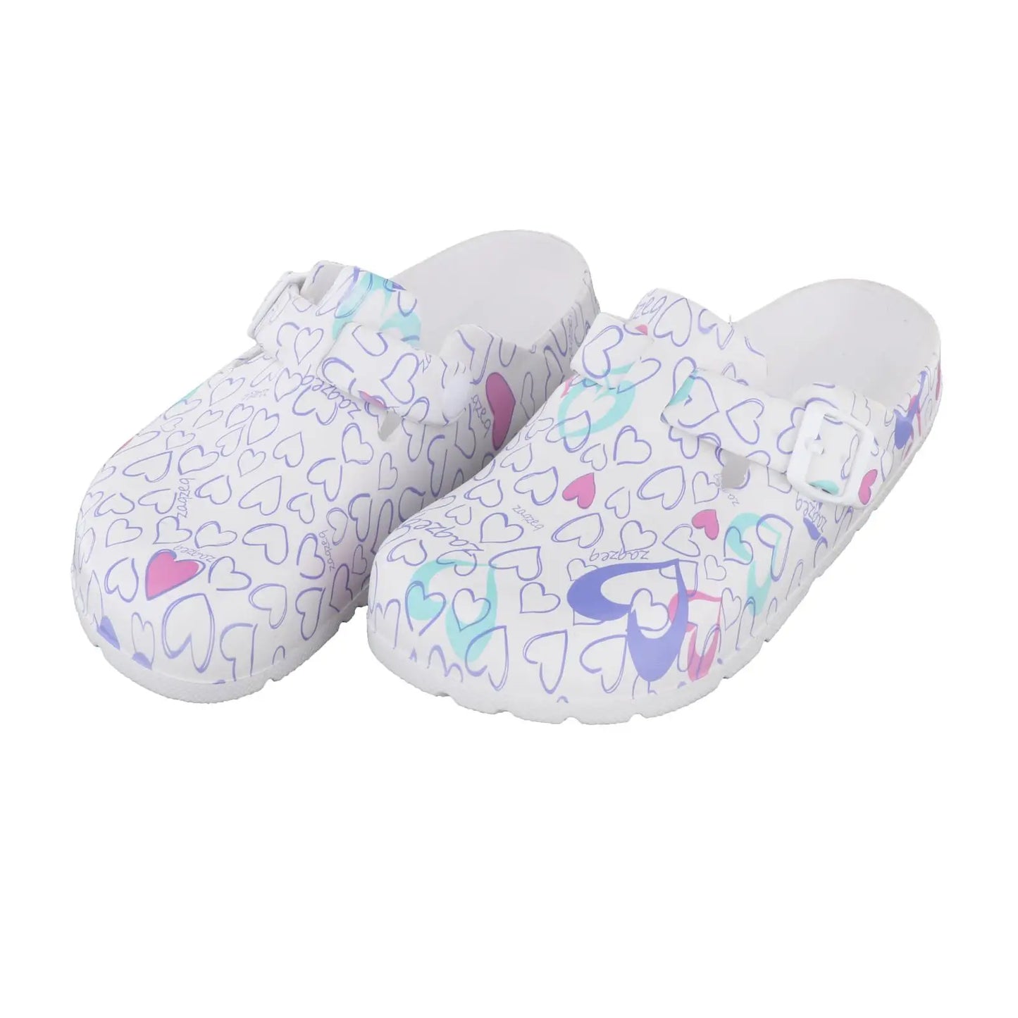 Nurse Print Garden Clogs