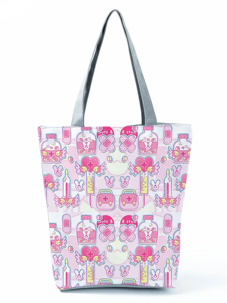 Foldable Nurse Shopping Bag