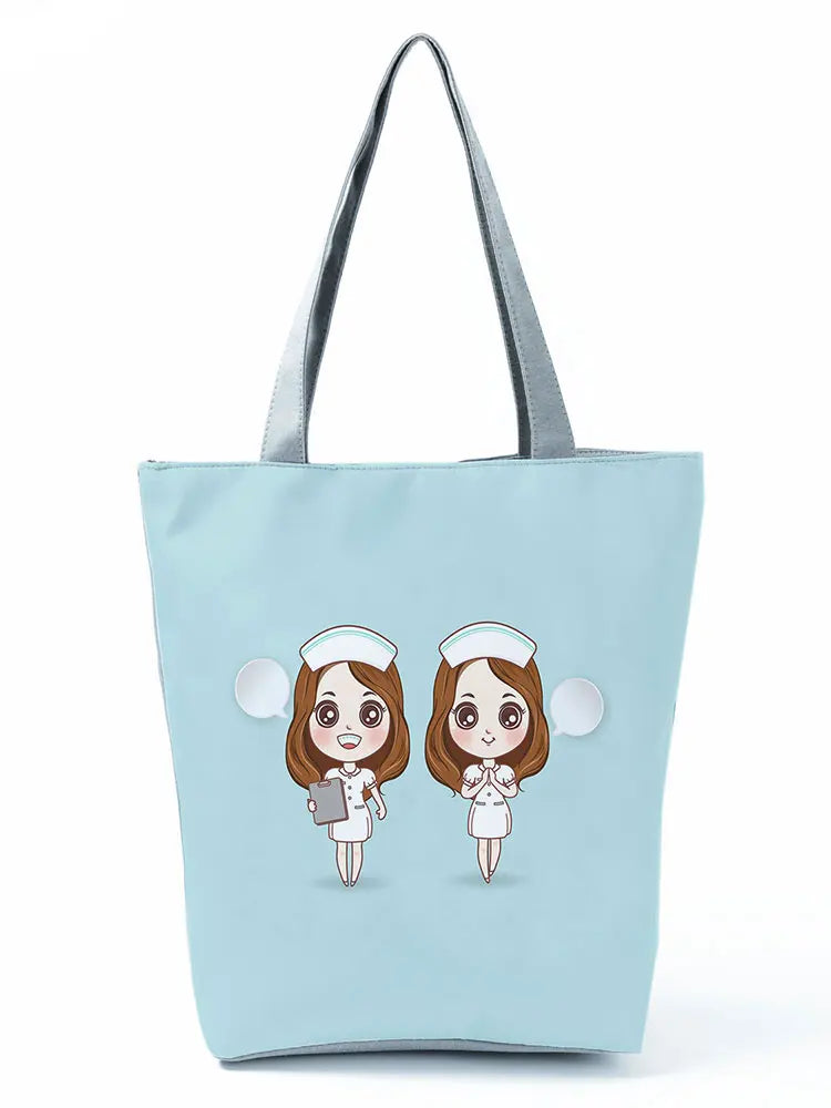Foldable Nurse Shopping Bag