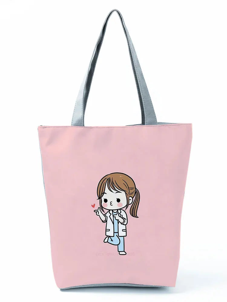 Foldable Nurse Shopping Bag