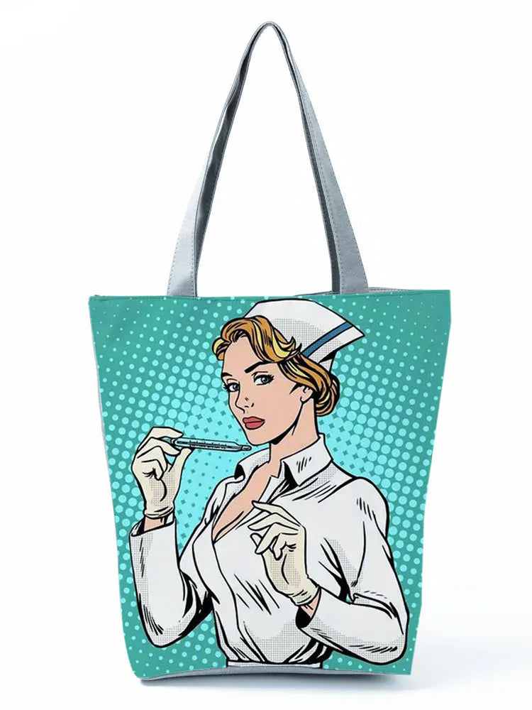 Foldable Nurse Shopping Bag
