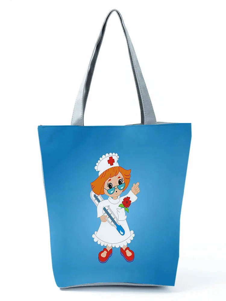 Foldable Nurse Shopping Bag