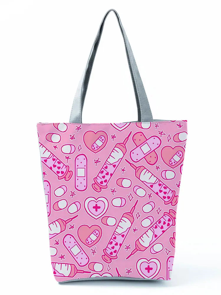 Foldable Nurse Shopping Bag