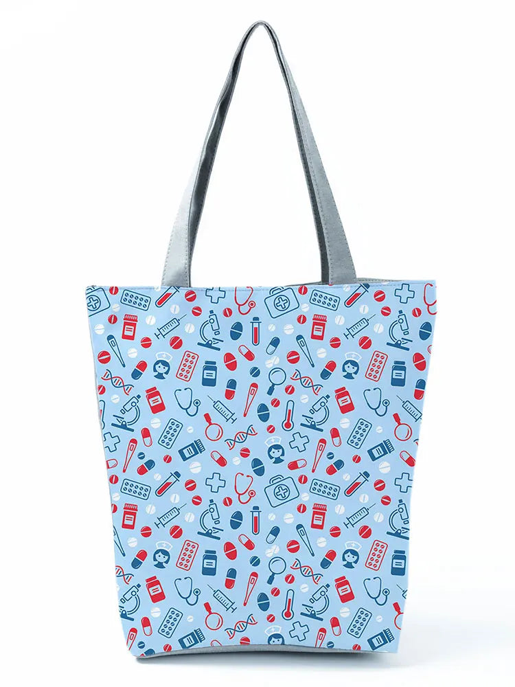 Foldable Nurse Shopping Bag