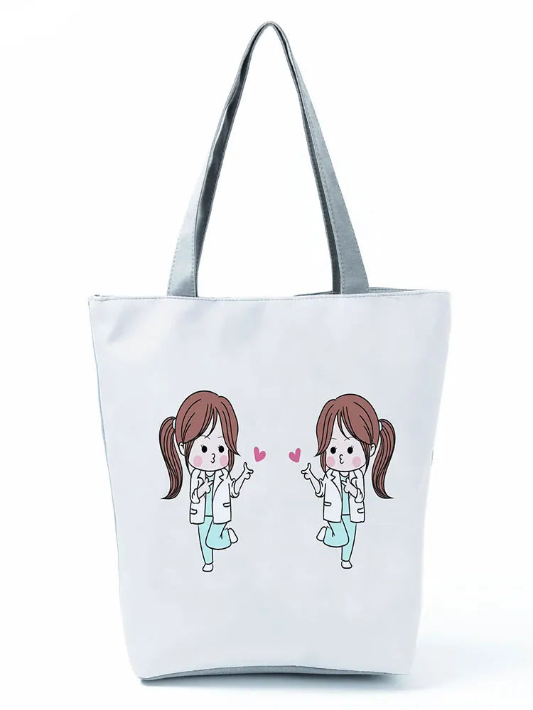 Foldable Nurse Shopping Bag