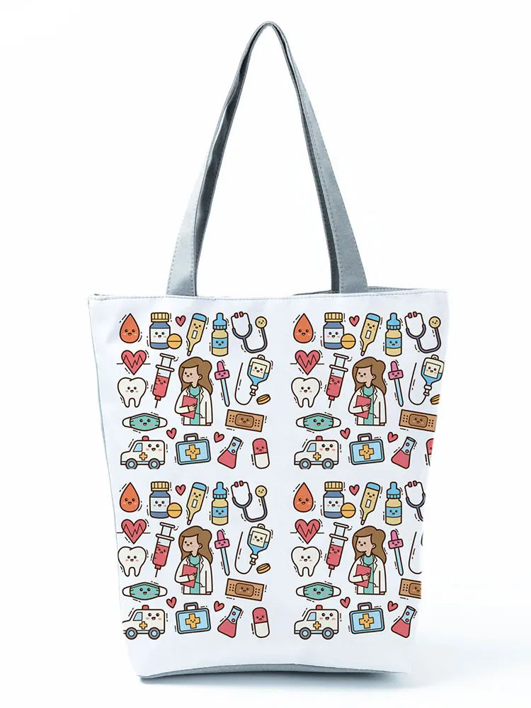 Foldable Nurse Shopping Bag