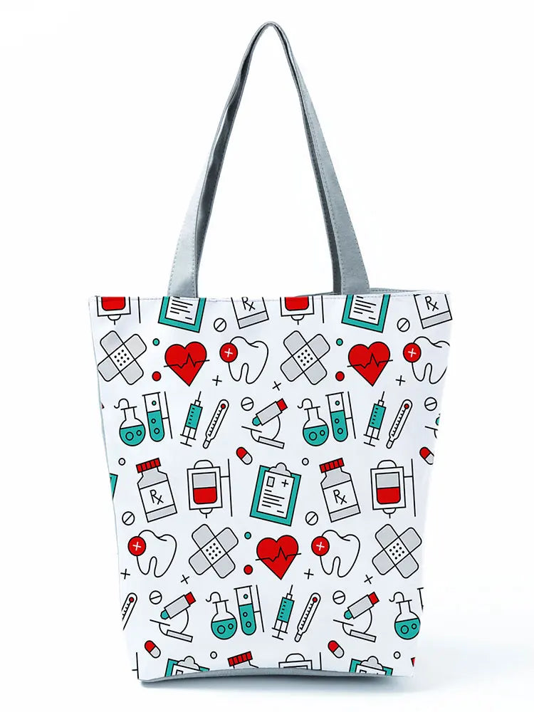 Foldable Nurse Shopping Bag