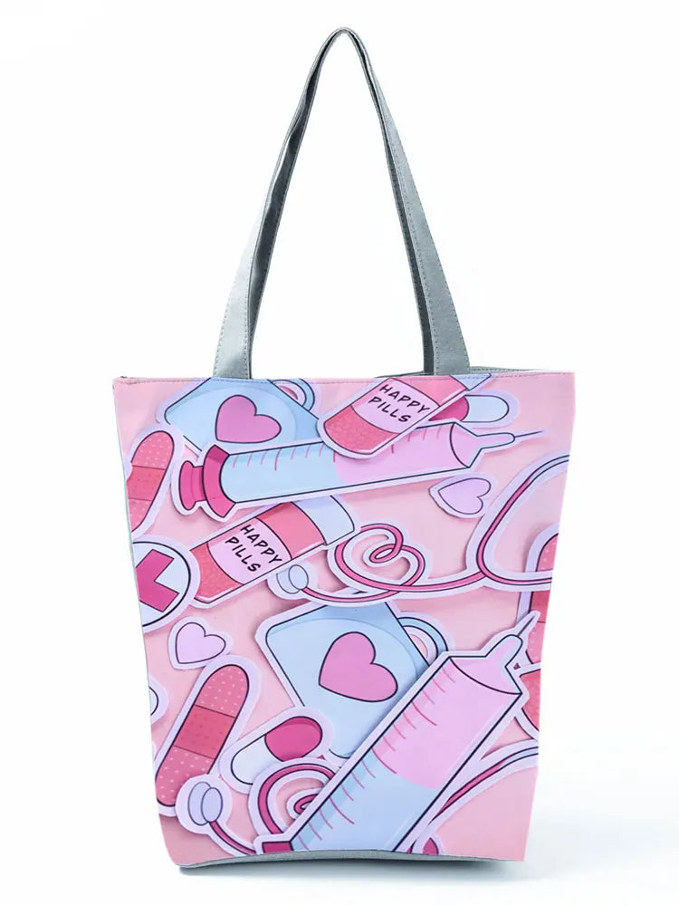 Foldable Nurse Shopping Bag