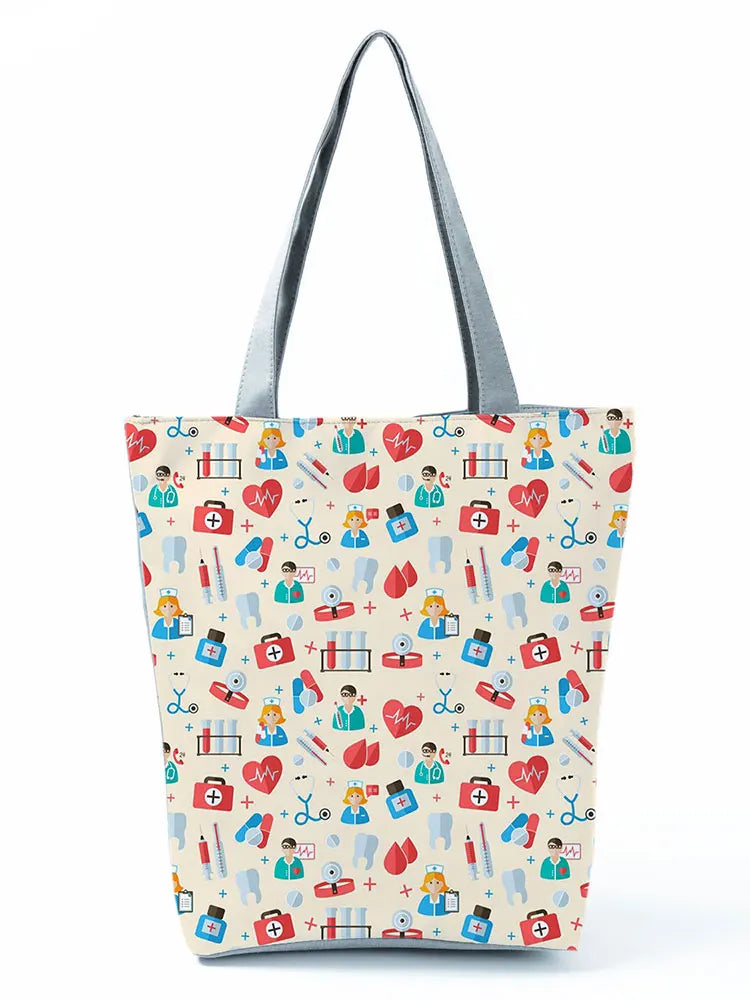 Foldable Nurse Shopping Bag
