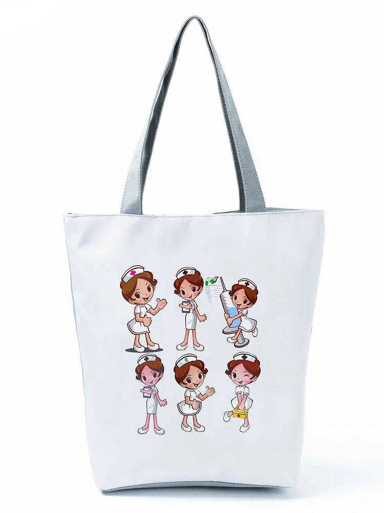 Foldable Nurse Shopping Bag