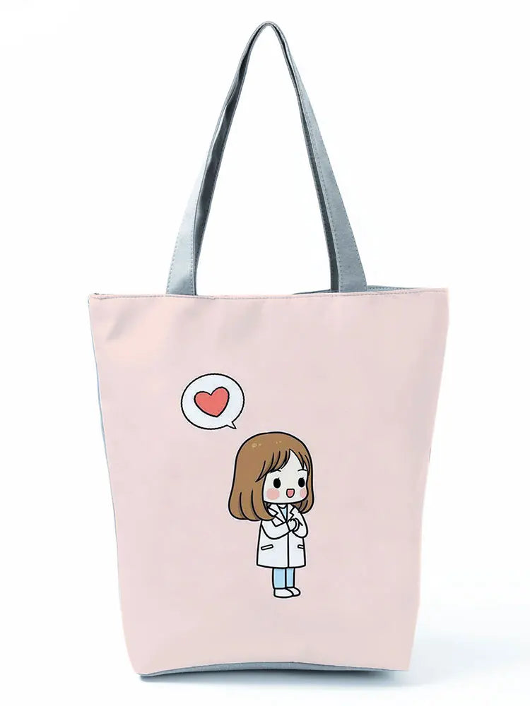 Foldable Nurse Shopping Bag