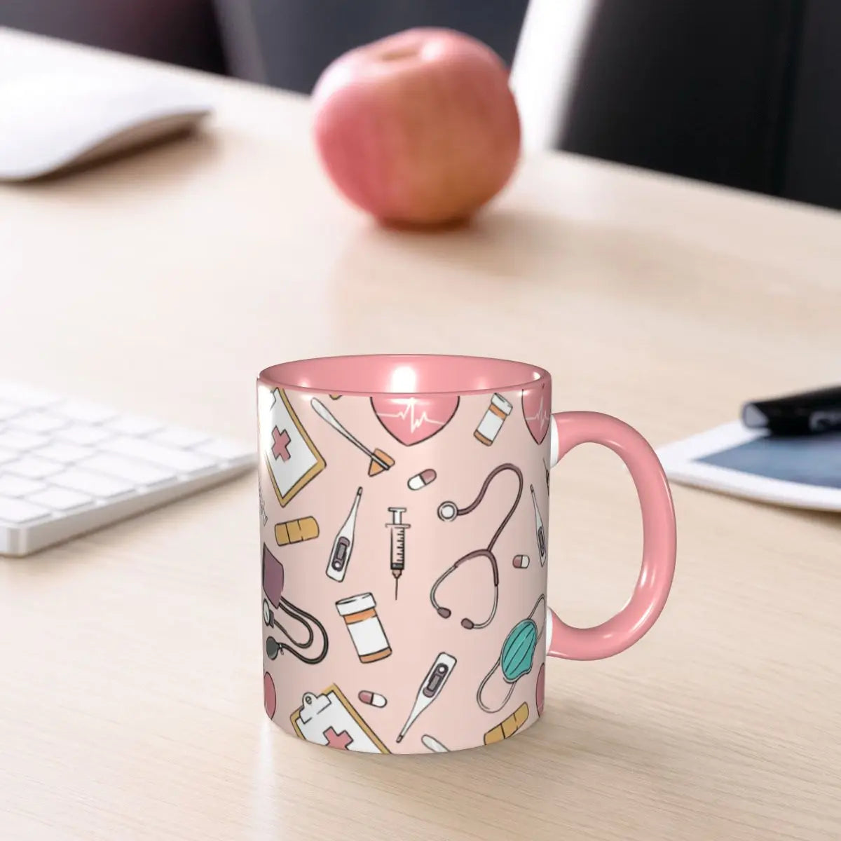 Pink Nurse Coffee Mug