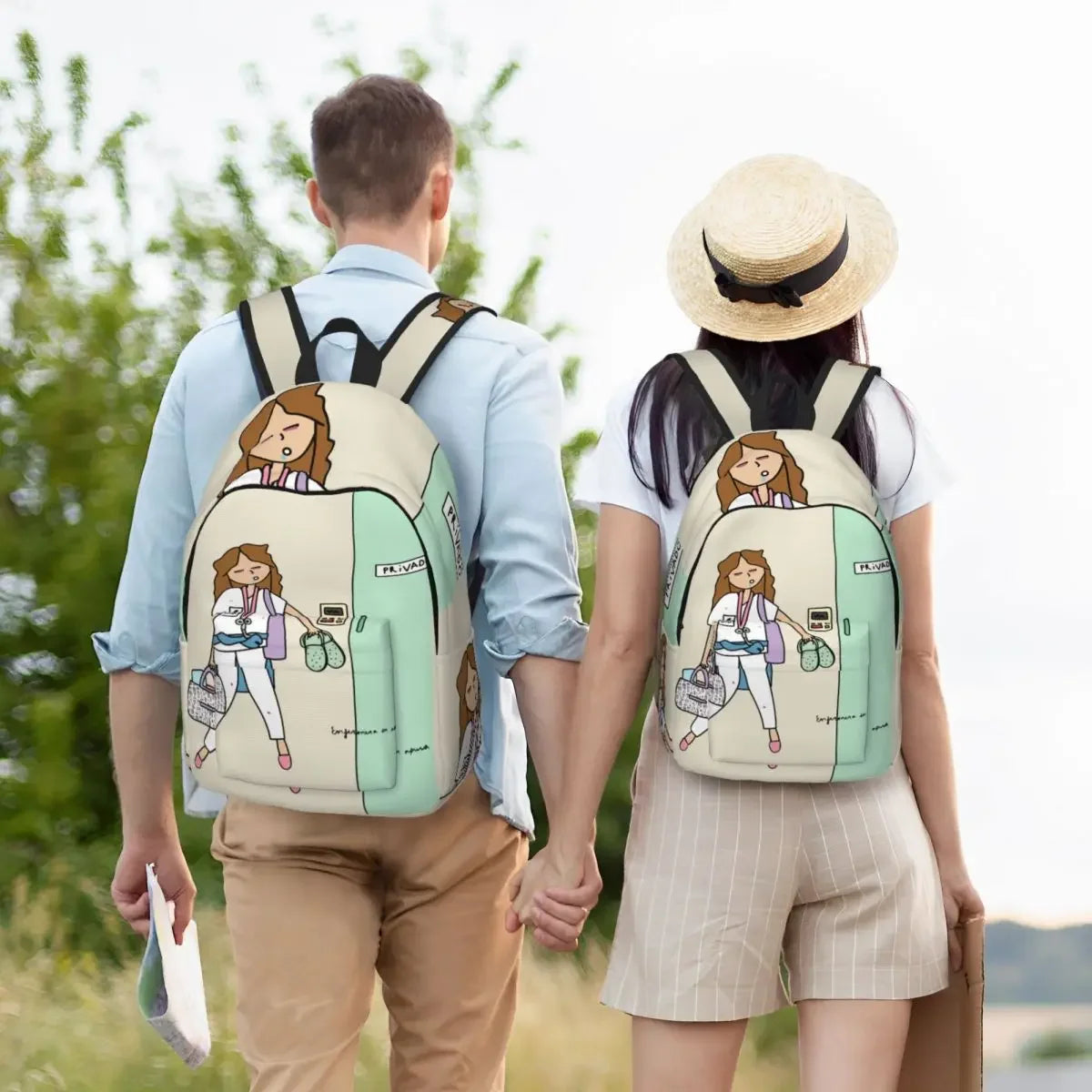 Nurse Slogan Laptop Daypack