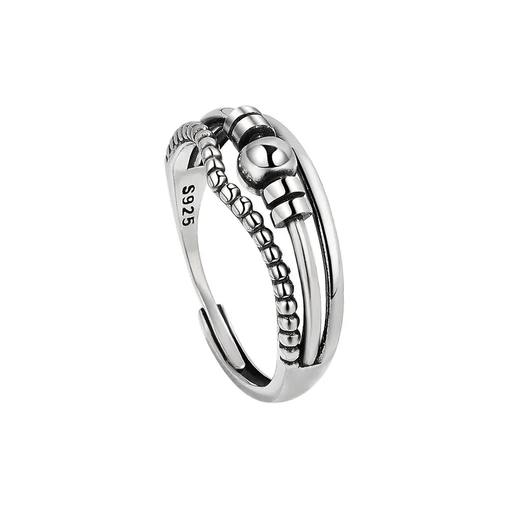 Anti-Stress Spinning Knuckle Ring
