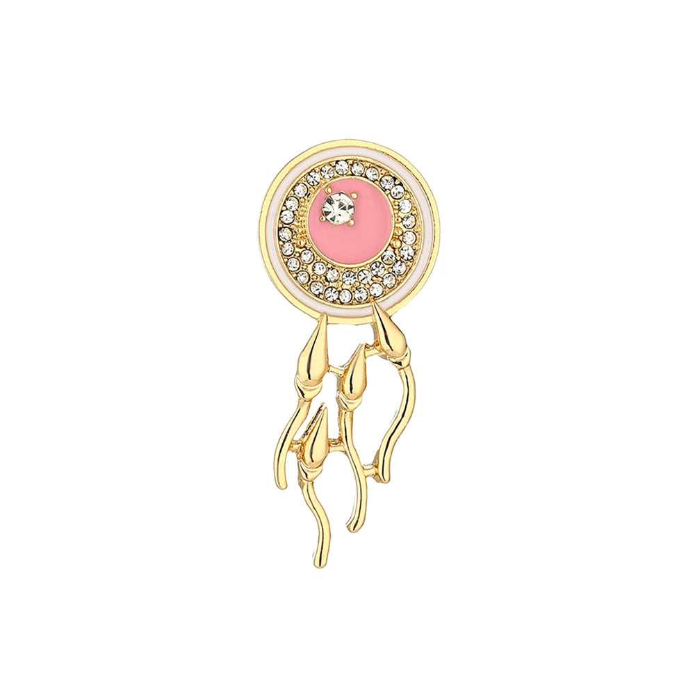 Obstetrics Medical Brooch Pin