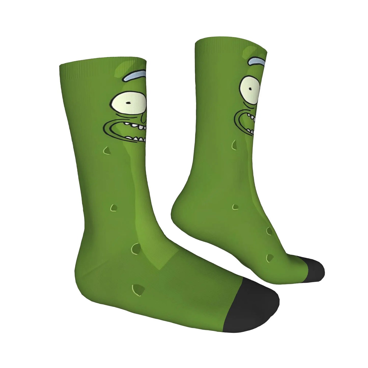 Cucumber Print Novelty Socks