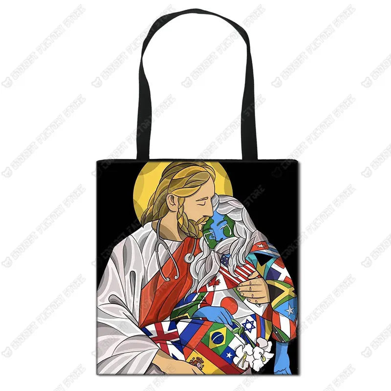 Nurse Angel Canvas Tote