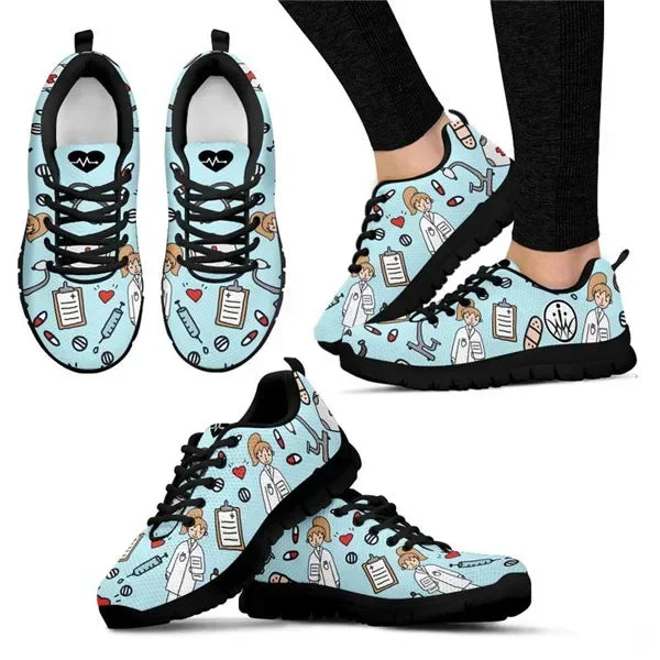 Physio Print Mesh Flats