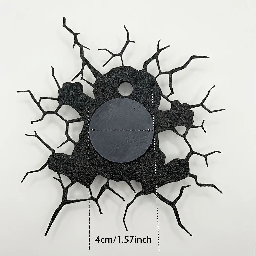 Crack Cat Optical Illusion Magnet