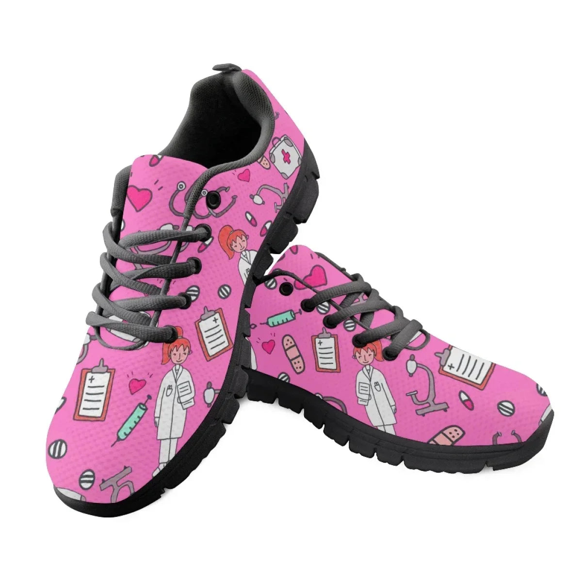 Physio Print Mesh Flats