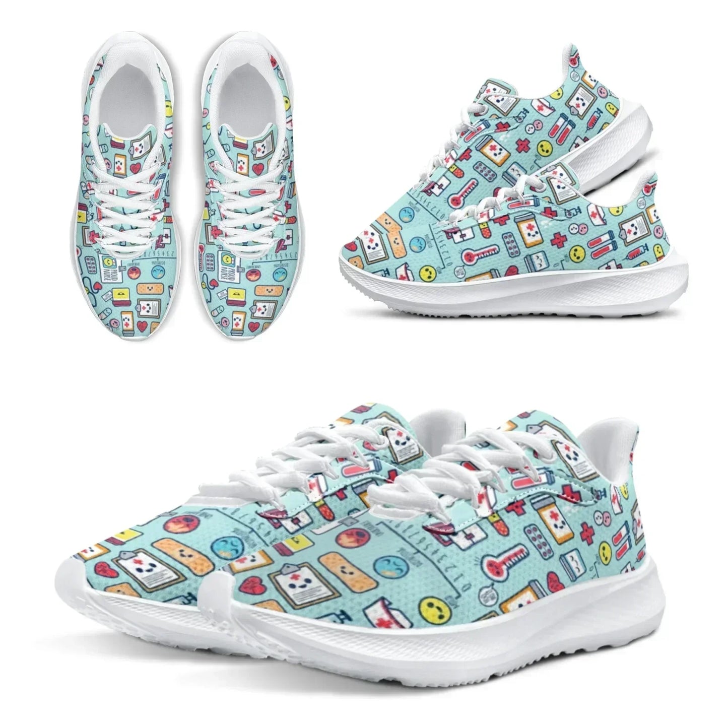 Medical Print Running Shoes