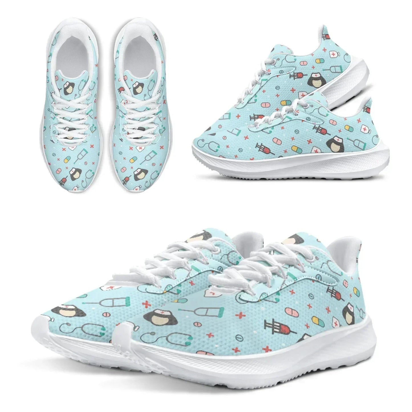 Medical Print Running Shoes