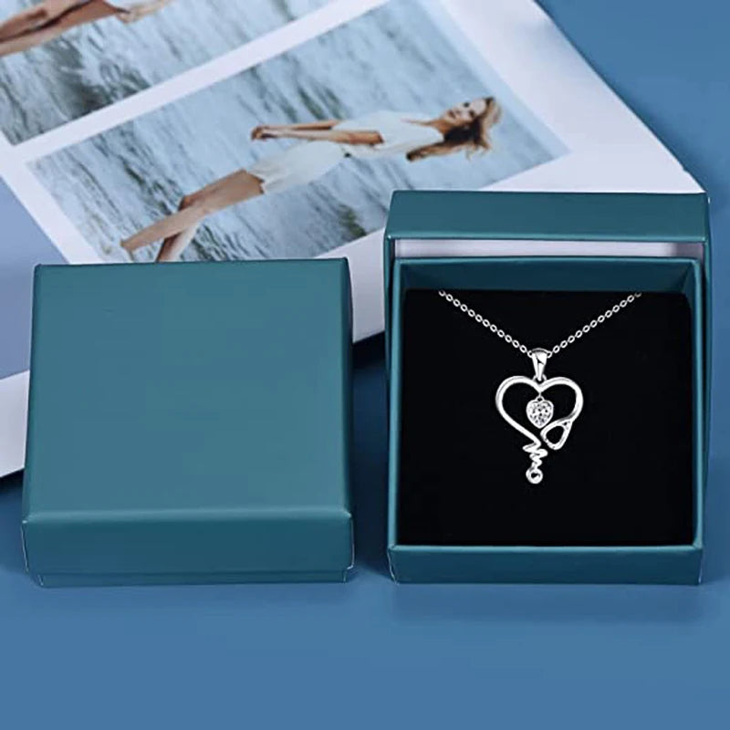 Irregular Heart Necklace