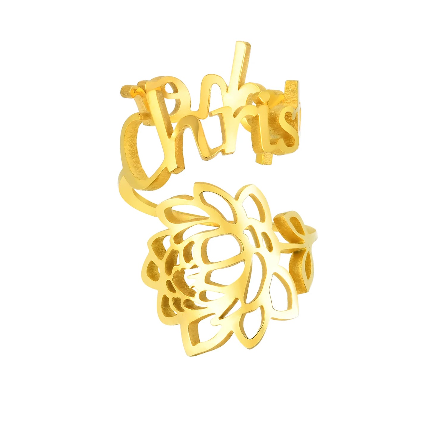 Birthflower Stethoscope Name Tag