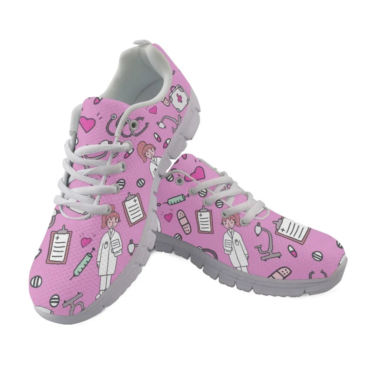 Physio Print Mesh Flats