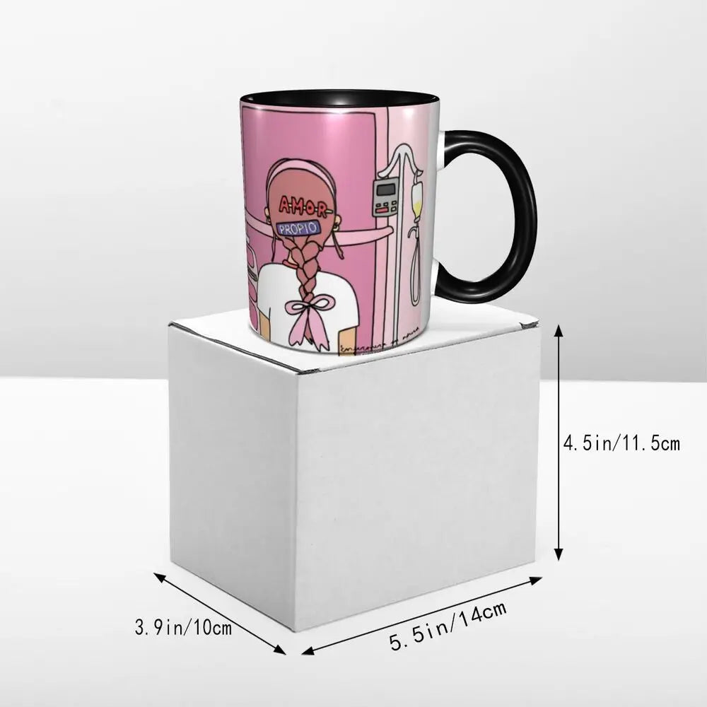 Pink Nurse Coffee Mug