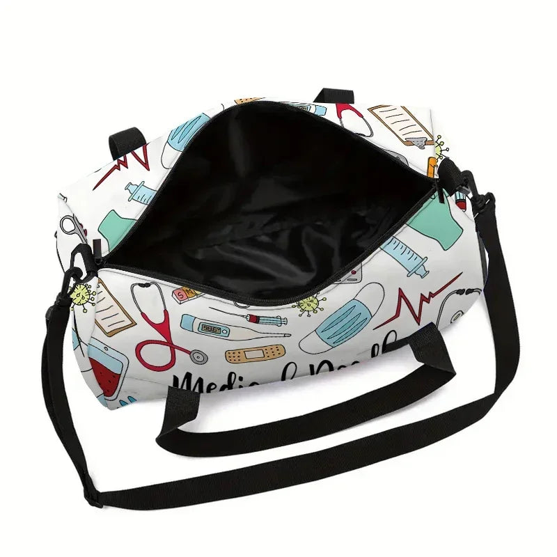 Medical Doodle Kids Duffel