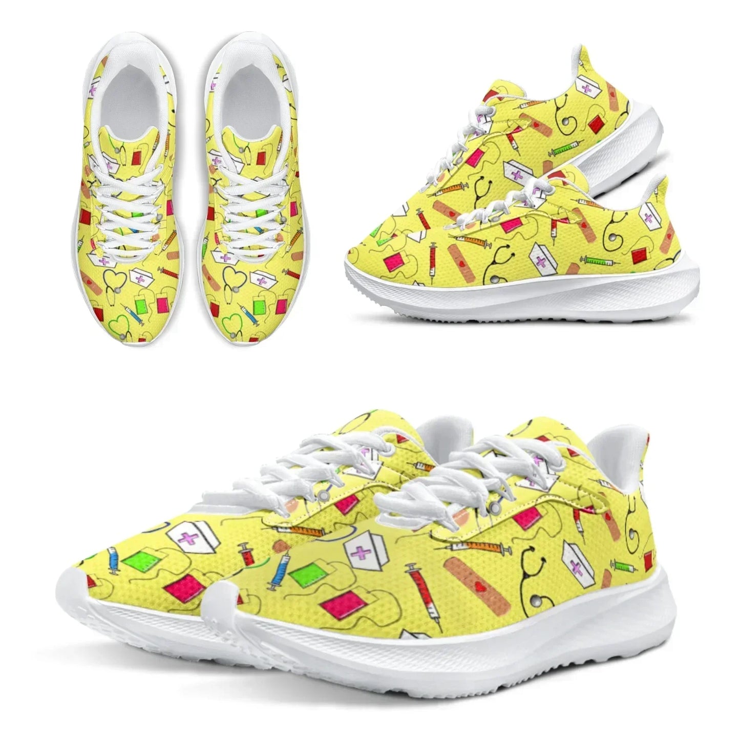 Medical Print Running Shoes