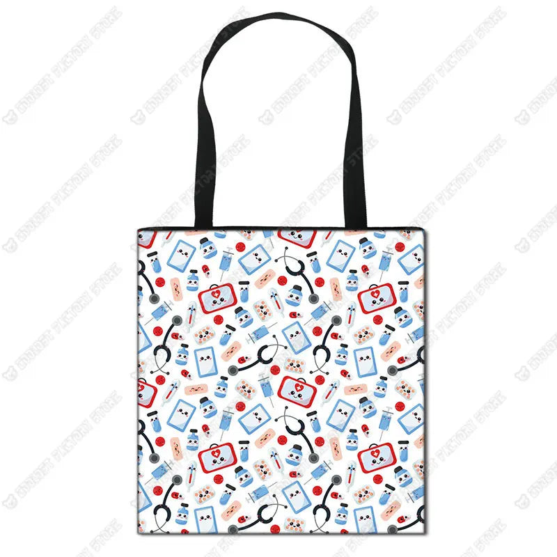 Nurse Angel Canvas Tote