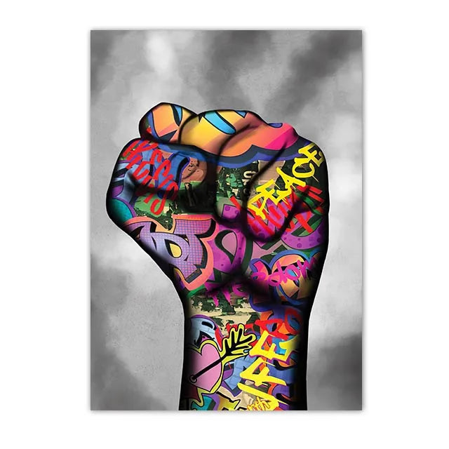 Pop Graffiti Canvas Print