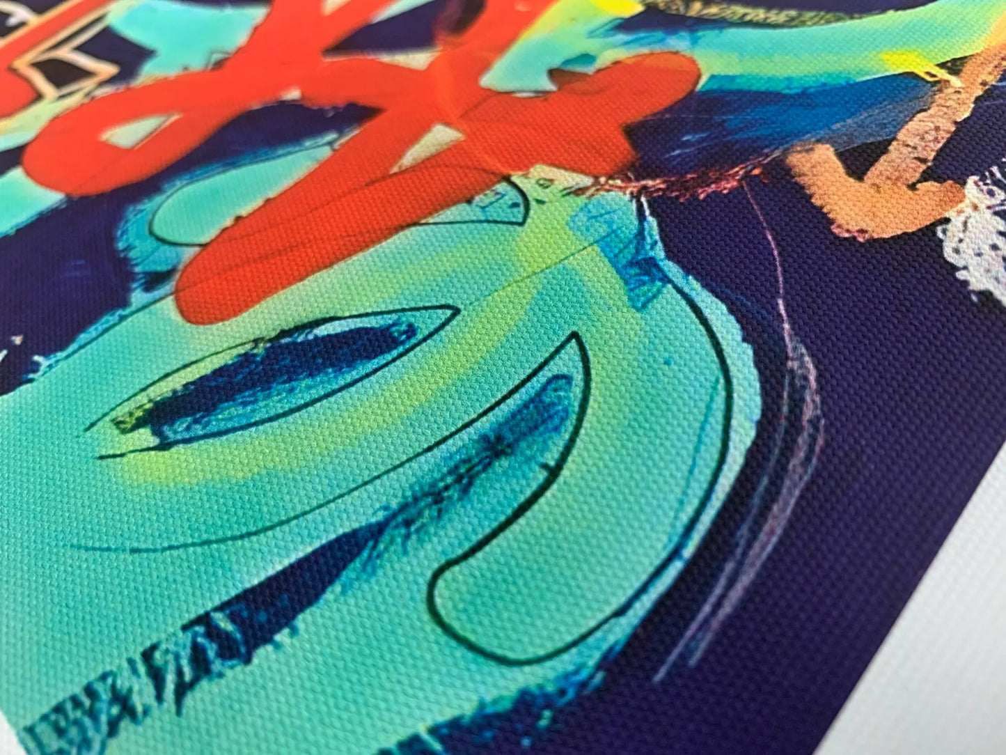 Pop Graffiti Canvas Print
