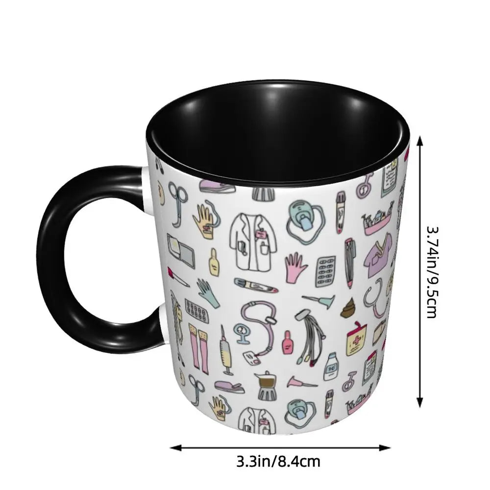Pink Nurse Coffee Mug