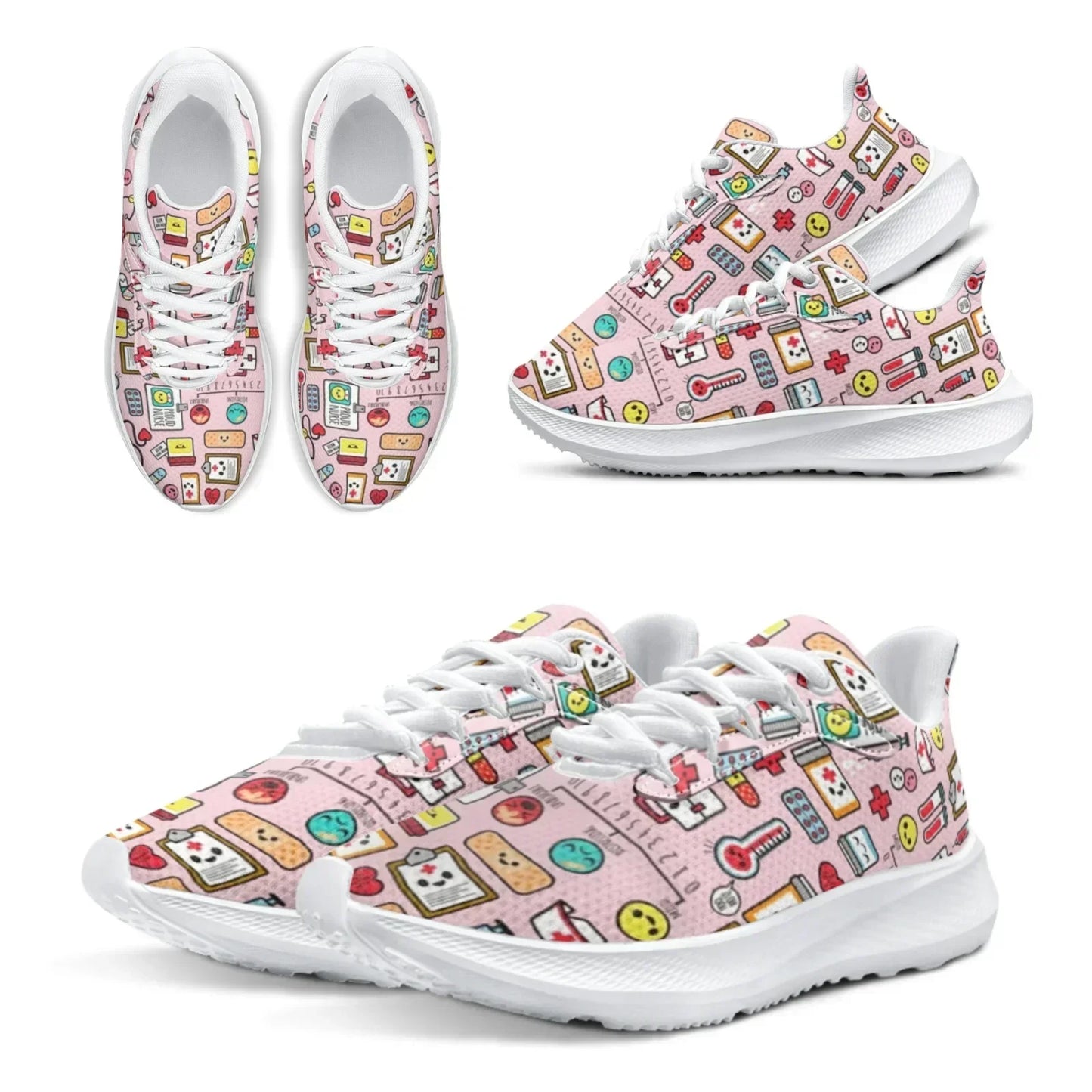 Medical Print Running Shoes