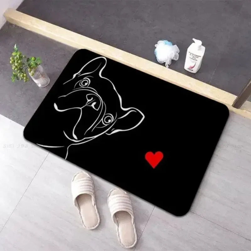 French Bulldog Entrance Doormat