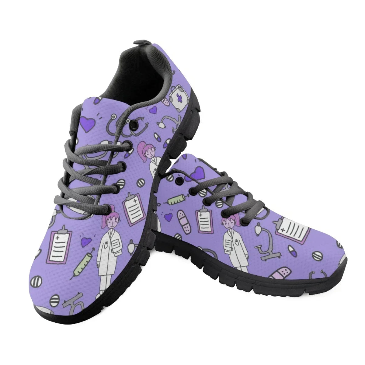 Physio Print Mesh Flats