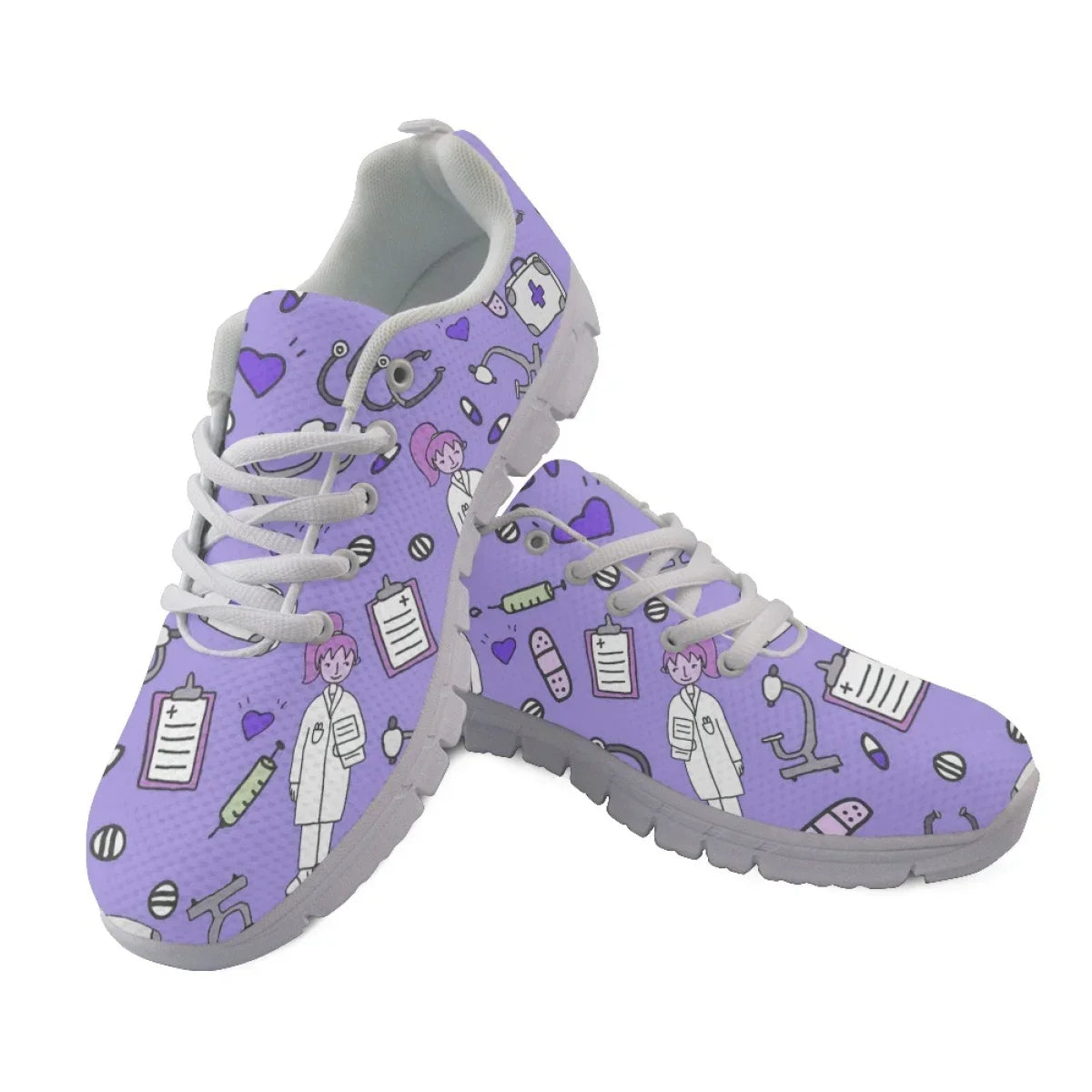 Physio Print Mesh Flats