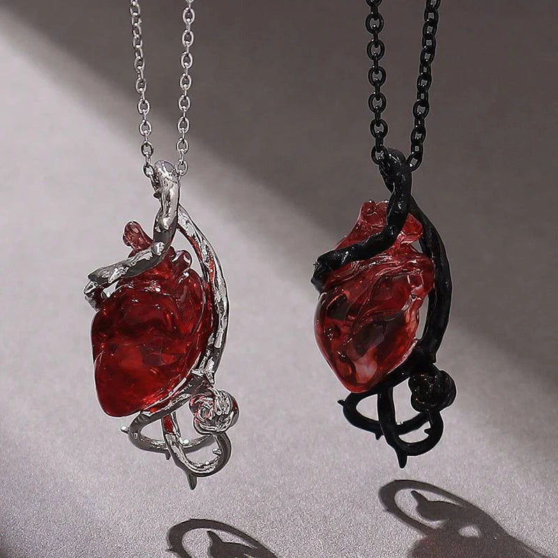 Gothic Rose Skull Choker