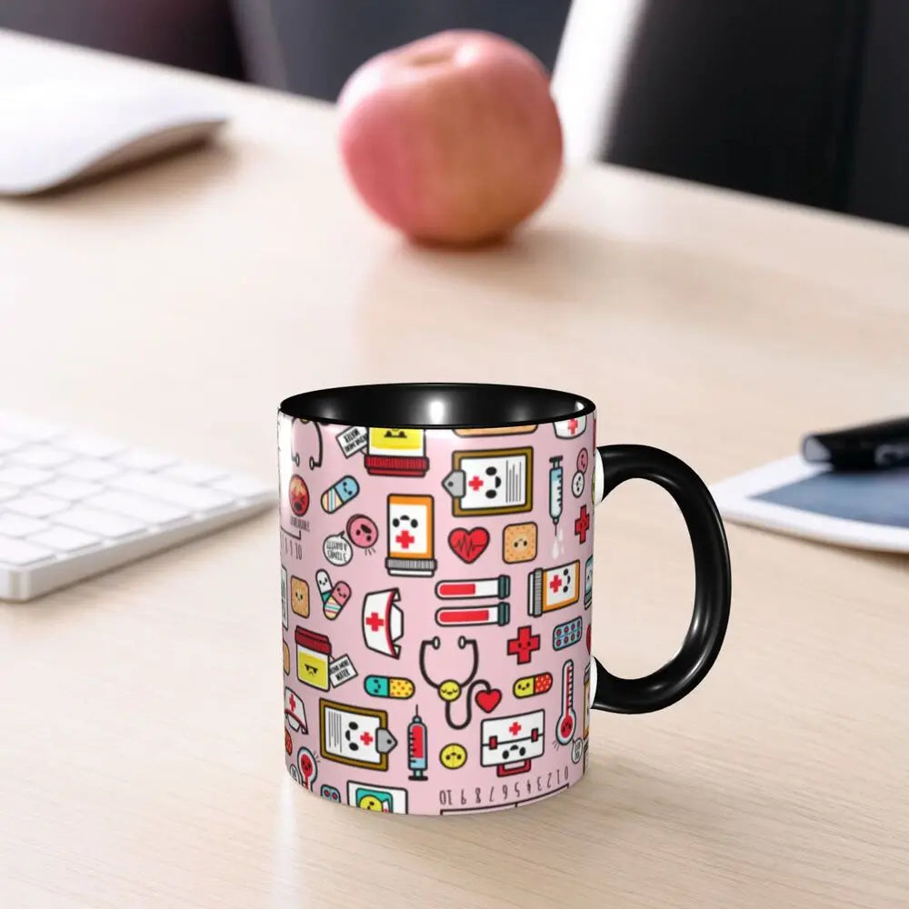 Pink Nurse Coffee Mug